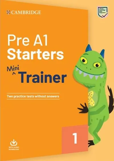 Pre A1 Starters, Mini Trainer with Audio Download - Paperback brosat
