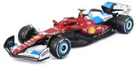 Mașinuță metalică Bburago - Ferrari F1 SF-25 #44 Lewis Hamilton Miami GP 2025, 1:43