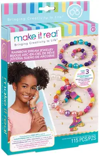 Set creativ Make it Real - Bratari si talismane in culorile curcubeului