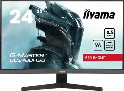 Monitor gaming IIYAMA - GC2480HSU-B1, 24'', 180Hz, 0.5ms, Curved
