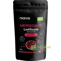 Merisoare Liofilizate Bucati Ecologice/Bio 25g