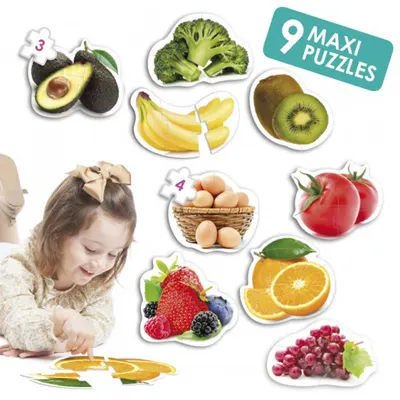 Set de 9 puzzle-uri maxi