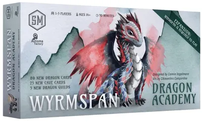Extensie de joc de societate Wyrmspan: Dragon Academy