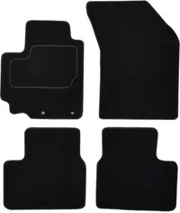 Covor podea MAMMOOTH Velours, set, culoare neagra, potrivit SUZUKI SWIFT IV 10.10-, Saloon