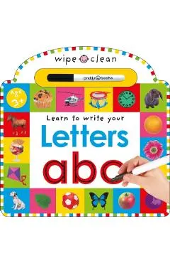 Letters A B C [With Writing Pen]