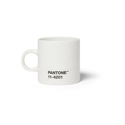 Ceașcă espresso ceramică albă 120 ml Cloud Dancer - Pantone