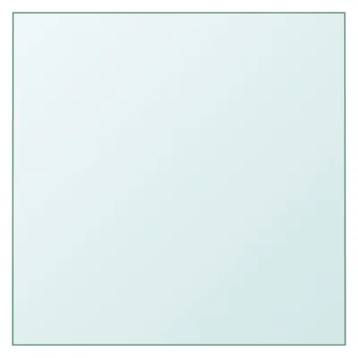 vidaXL Blat de masă, transparent, 60x60 cm, sticlă securizată