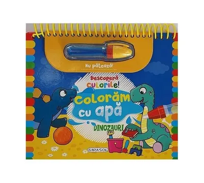 Descoperă culorile! Dinozauri - Hardcover - ***