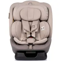 Scaun auto pentru copii Chipolino Mondial Latte 40-150 cm I-Size cu spatar reglabil