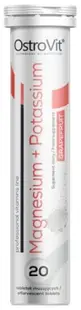 Magnesium + Potassium + B6, grapefruit, 20 tablete, OstroVit