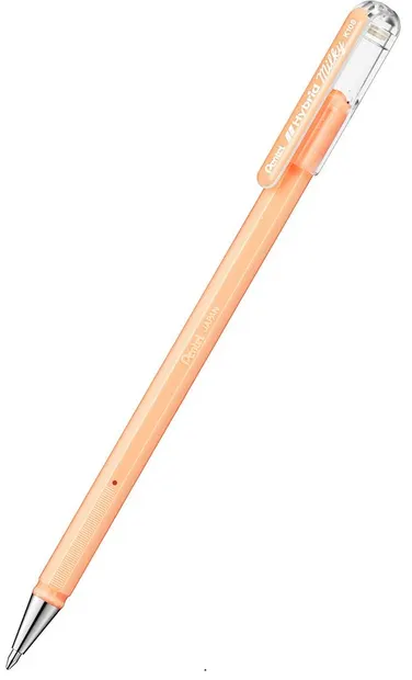 Roller Pentel - Hybrid Milky K 108, 0.8 mm, portocaliu