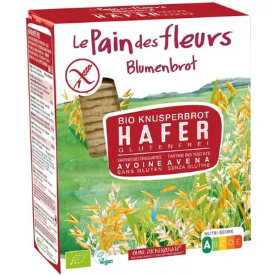 Paine Crocanta cu Ovaz fara Gluten Ecologica/Bio 150g