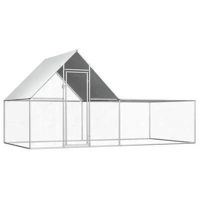 Gossi cotet pentru pasari, 4 x 2 x 2 m, otel galvanizat