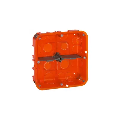 Doza incastrata Batibox - depth 50 mm - 142 x 142 mm - multi-material
