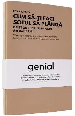 Set de 3 caiete geniale: Liste pentru dezaglomerat mintea