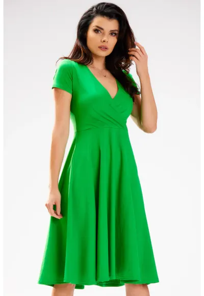 Rochie dama Bumbac - M292 - Verde