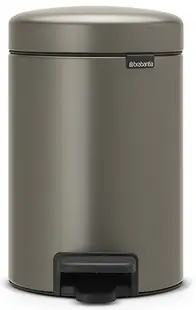 Coș de gunoi Brabantia - NewIcon, 3 l, Platinum