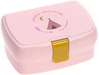 Cutie de alimente pentru copii Lassig - Adventure Tipi, roz