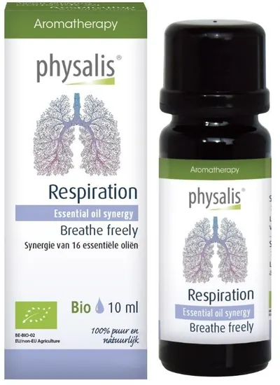 Respiration Biosinergie a 16 uleiuri esențiale, 10 ml, Physalis