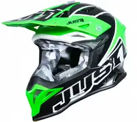 Casca moto atv JUST1 Thruster, culoare verde negru, marime L