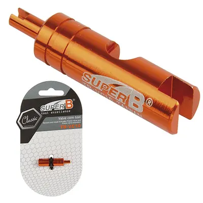 Unealtă 3-în-1 pentru miez supapă SUPER B TB-VC10