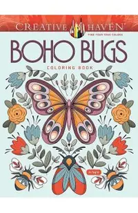 Creative Haven Boho Bugs Coloring Book