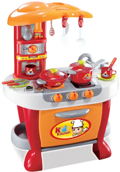 Bucătărie pentru copii Buba - Little Chef, rosie