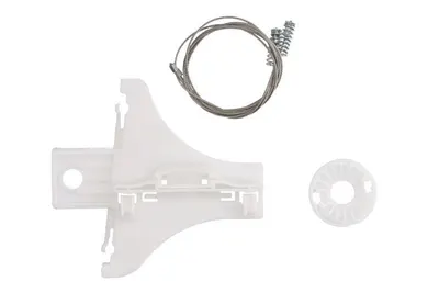 Set reparatie macara geam spate stanga potrivit VW BORA, BORA I, GOLF 4, PASSAT B5, PASSAT B5.5, PASSAT B6 1996-2013 - (set, electric)