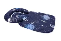 Paturica impermeabila cu tetiera detasabila model Cosmos