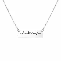 Colier Personalizat Bae cu Argint