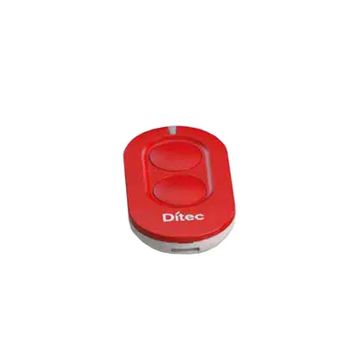Telecomanda Ditec ZEN2R, 2 canale, 433.92 MHz, 150 m, rosu