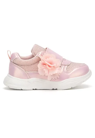 Pantofi copii - roz - textil - inchidere velcro