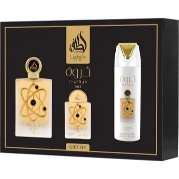 Lattafa Pride Tharwa Gold set cadou unisex