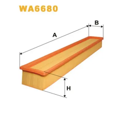 Filtru aer WIX FILTERS WA6680