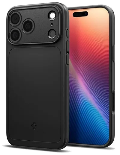 Husă Spigen - Thin Fit, iPhone 17 Pro, negru