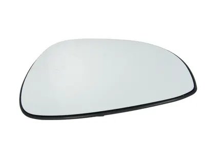 Sticla oglinda exterioara Stanga potrivit FORD B-MAX, FIESTA, FIESTA V, FIESTA VI dupa 2001 - (convexa, incalzita)