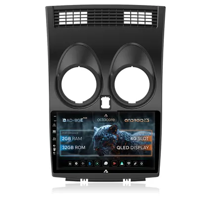 Navigatie Nissan Qashqai (2006-2014), Android, E-Octacore 2GB RAM + 32GB ROM, 9 Inch - AD-BGE9002+AD-BGRKIT161