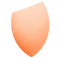 Burete Profesional Lacrima pentru Machiaj, Perfect Blending Cut Teardrop, Peach