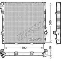 Radiator, racire motor DENSO DRM05112