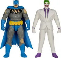 Set figurine de acțiune McFarlane DC Comics: Batman - Batman & The Joker (The Dark Knight Returns), 8 cm