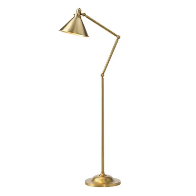 Lampa de podea Provence 1 Light Floor Lamp – Aged Brass