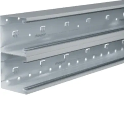 Canal cablu BRS100210D, oțel, galvanizat