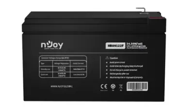 Acumulator UPS nJoy HR09122F, 12V /9Ah, conectori F2