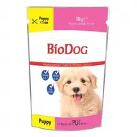 Hrana umeda pentru catelusi Biodog Puppy cu pui in sos 100 gr