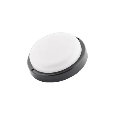 Lampa LED de interior, 12W, senzor de miscare, lumina alb neutra, 1050 lm, 155 x 51 mm, negru