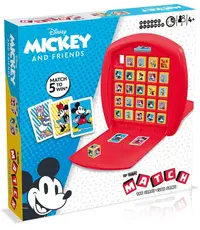 Joc cu cărți și cuburi Top Trumps Match - Mickey și prietenii