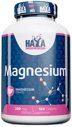 Magnesium Citrate, 200 mg, 100 tablete, Haya Labs
