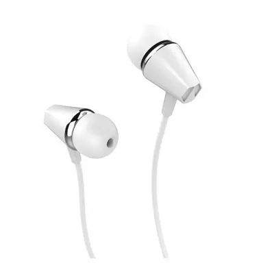 Handsfree 3.5mm HOCO M34 Honor Music, Alb