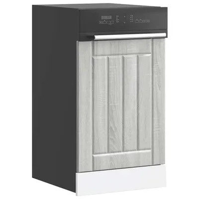 Gossi panou pentru masina de spalat vase „lucca” lemn sonoma gri