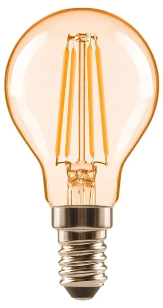 Bec LED Osram - Classic Filament Gold, E14, P20, 2400K, 200 lm